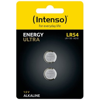 Baterije INTENSO LR54, alkalne, 1.5 V, 45 mAh, 2kom