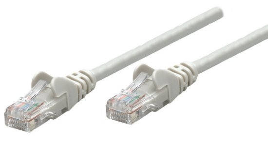 Kabel OCTIO, patch CAT5e, U/UTP, sivi, 10m