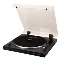 Gramofon AKAI TTA-100, automatski, USB, BT, daljinsko upravljanje, crni