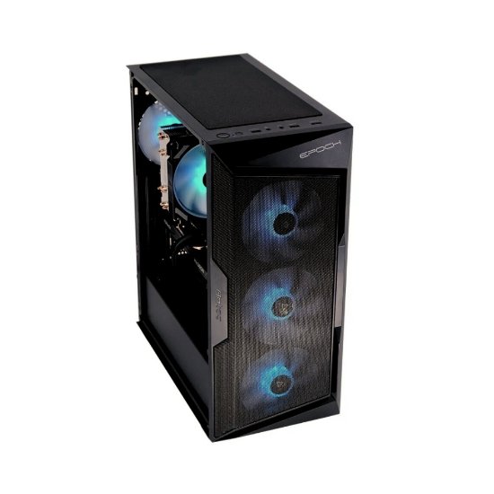 Računalo EPOCH Gaming PC Arches / Ryzen 5 5600, 16GB DDR4, 1TB SSD NVMe, AMD Radeon RX 6600 8GB, WiFi, Windows 11, crno