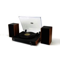 Gramofon AKAI ATT-240SP, USB, BT, FM radio, CD player, zvučnici, drvo