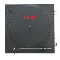 Gramofon AKAI TTA-100, automatski, USB, BT, daljinsko upravljanje, crni
