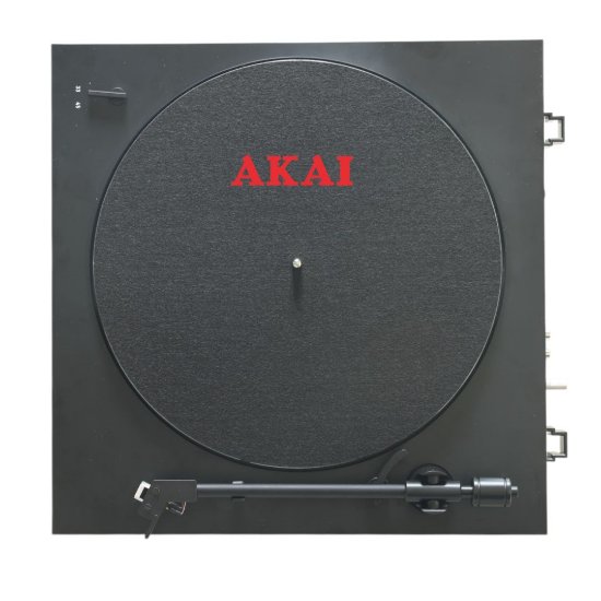 Gramofon AKAI TTA-100, automatski, USB, BT, daljinsko upravljanje, crni