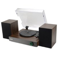 Gramofon AKAI ATT-200SP, BT, Hi-Fi vanjski stereo zvučnici, drvo