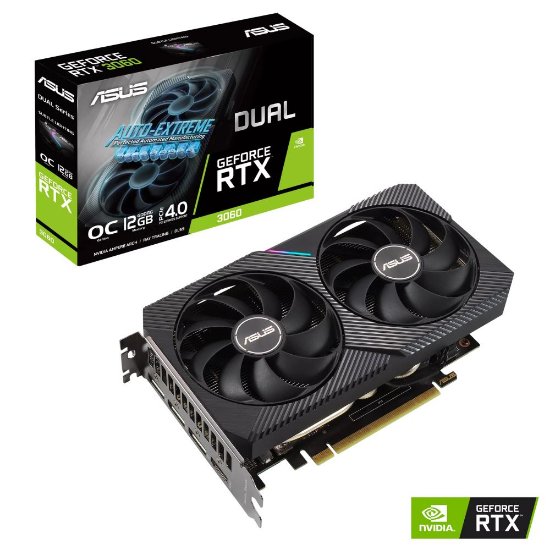 Grafička kartica ASUS GeForce RTX 3060 V2 OC LHR, 12GB GDDR6
