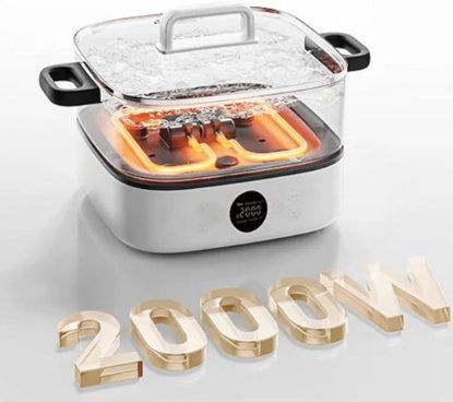 Multikuhač XIAOMI BHR9704EU, 2000 W, 6 l, EU priključak