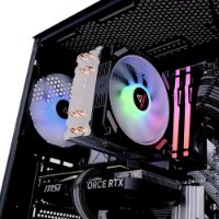 Računalo EPOCH Gaming PC Antares / Core i5 14400F, 16GB DDR5, 1TB SSD NVMe, nVidia GeForce RTX 4060 Ti 16GB, WiFi, Windows 11, crno