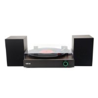 Gramofon AKAI ATT-200SP, BT, Hi-Fi vanjski stereo zvučnici, drvo
