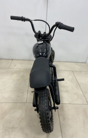 RABLJENI - Dječji električni moped HYPER GOGO Pioneer 12 Plus, autonomija do 12km, brzina do 15km/h, BT zvučnik, RGB rasvjeta, crni