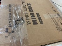 RABLJENI - Dječji električni moped HYPER GOGO Pioneer 12 Plus, autonomija do 12km, brzina do 15km/h, BT zvučnik, RGB rasvjeta, crni