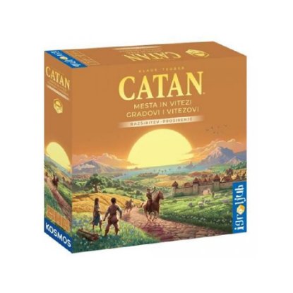 Društvena igra CATAN 2025 - GRADOVI I VITEZOVI EKSPANZIJA (HR)