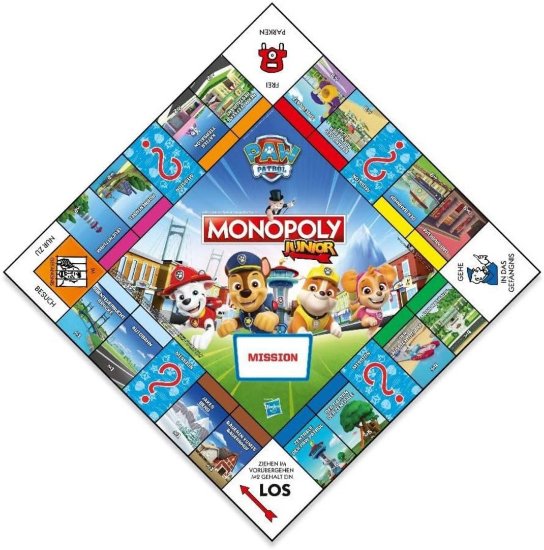 Društvena igra MONOPOLY Junior - Paw Patrol (EN)