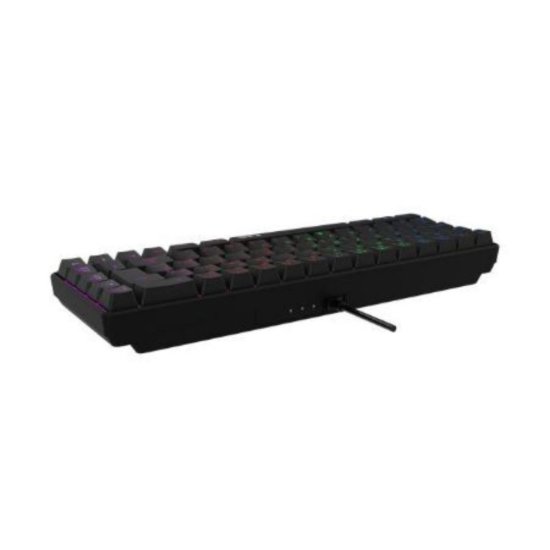 Tipkovnica MS ELITE K-500C, membranska, US ISO layout, RGB, USB, žičana, crna