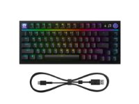 Tipkovnica LOGITECH G316 X 75, RGB, mehanička, crna, USB