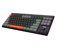 Tipkovnica MS ELITE K-703C, mehanička, Red Switch, US ANSI layout, RGB, USB, žičana, crna
