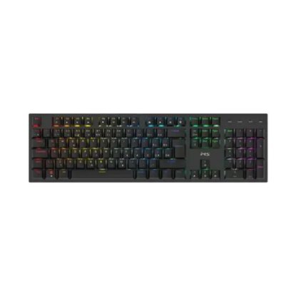 Tipkovnica MS ELITE K-701C, mehanička, Red Switch, US ISO layout, RGB, USB, žičana, crna