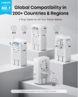 Putni adapter ANKER Nano Travel Adapter, bijeli