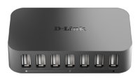 USB HUB D-LINK DUB-H7, 7-portni, vanjski strujni adapter