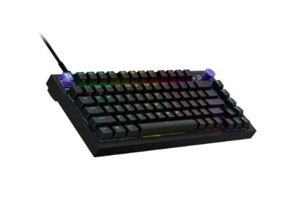 Tipkovnica LOGITECH G316 X 75, RGB, mehanička, crna, USB