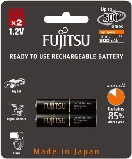 Baterije FUJITSU HR-4UTHCEU(2B), punjive, AAA, 2 komada