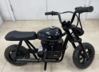 RABLJENI - Dječji električni moped HYPER GOGO Pioneer 12 Plus, autonomija do 12km, brzina do 15km/h, BT zvučnik, RGB rasvjeta, crni