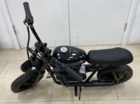RABLJENI - Dječji električni moped HYPER GOGO Pioneer 12 Plus, autonomija do 12km, brzina do 15km/h, BT zvučnik, RGB rasvjeta, crni
