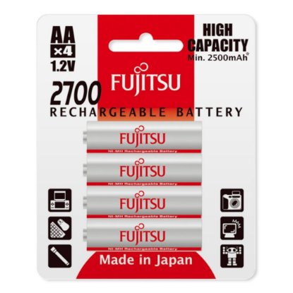 Baterije FUJITSU HR-4UAEU(4B), punjive, AAA, 4 komada