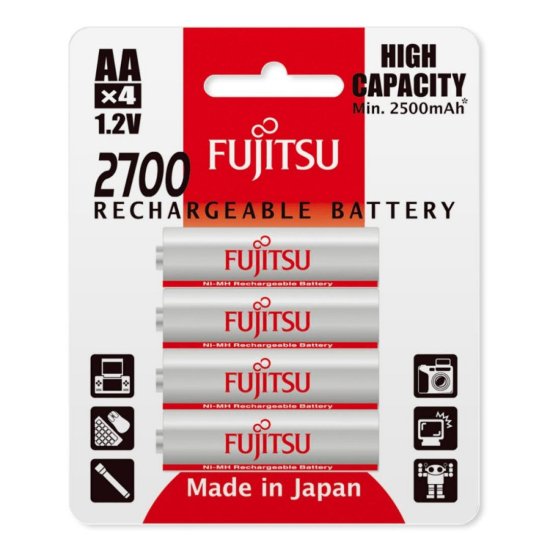 Baterije FUJITSU HR-4UAEU(4B), punjive, AAA, 4 komada