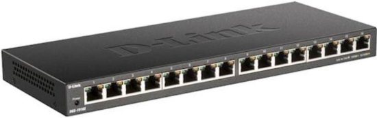 Switch D-LINK DGS-1016S/E, 10/100/1000 Mbps, 16-port