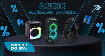 slušalice i zvučnici