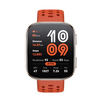 Pametni sat AMAZFIT Bip 6, pametne obavijesti, crveni