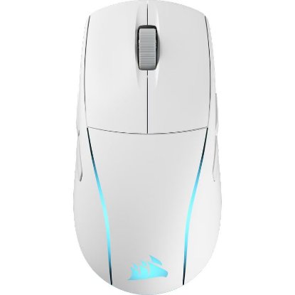 Miš CORSAIR M75 Wireless RGB, RGB, optički, 26000dpi, bijeli